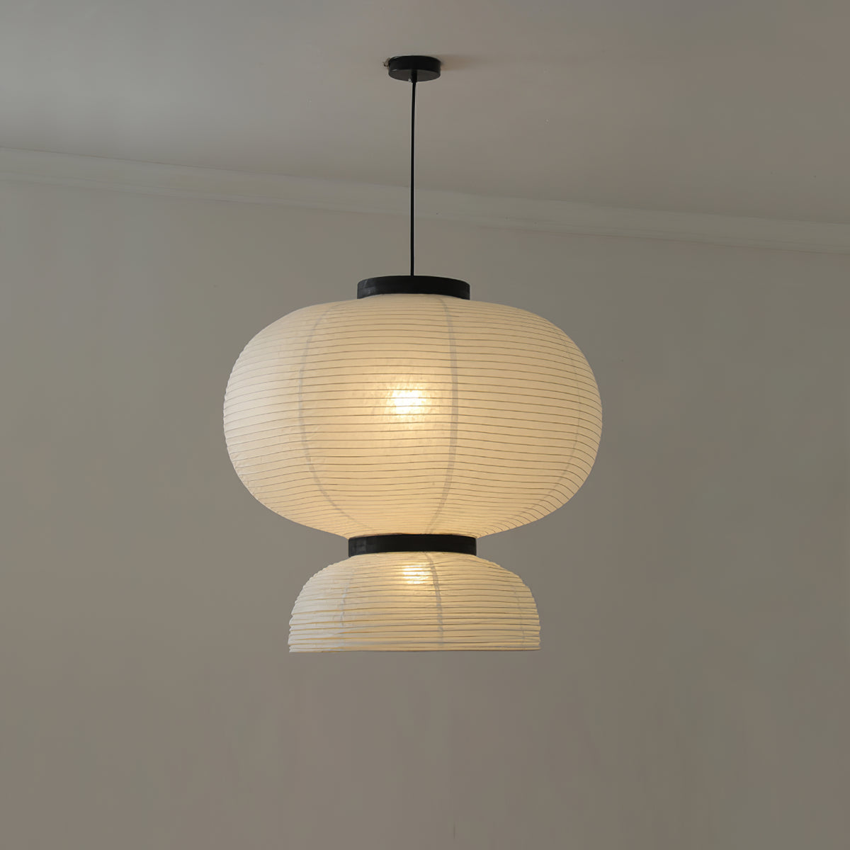 Rice Paper Pendant Lamp - Modern Design for Cozy Interiors