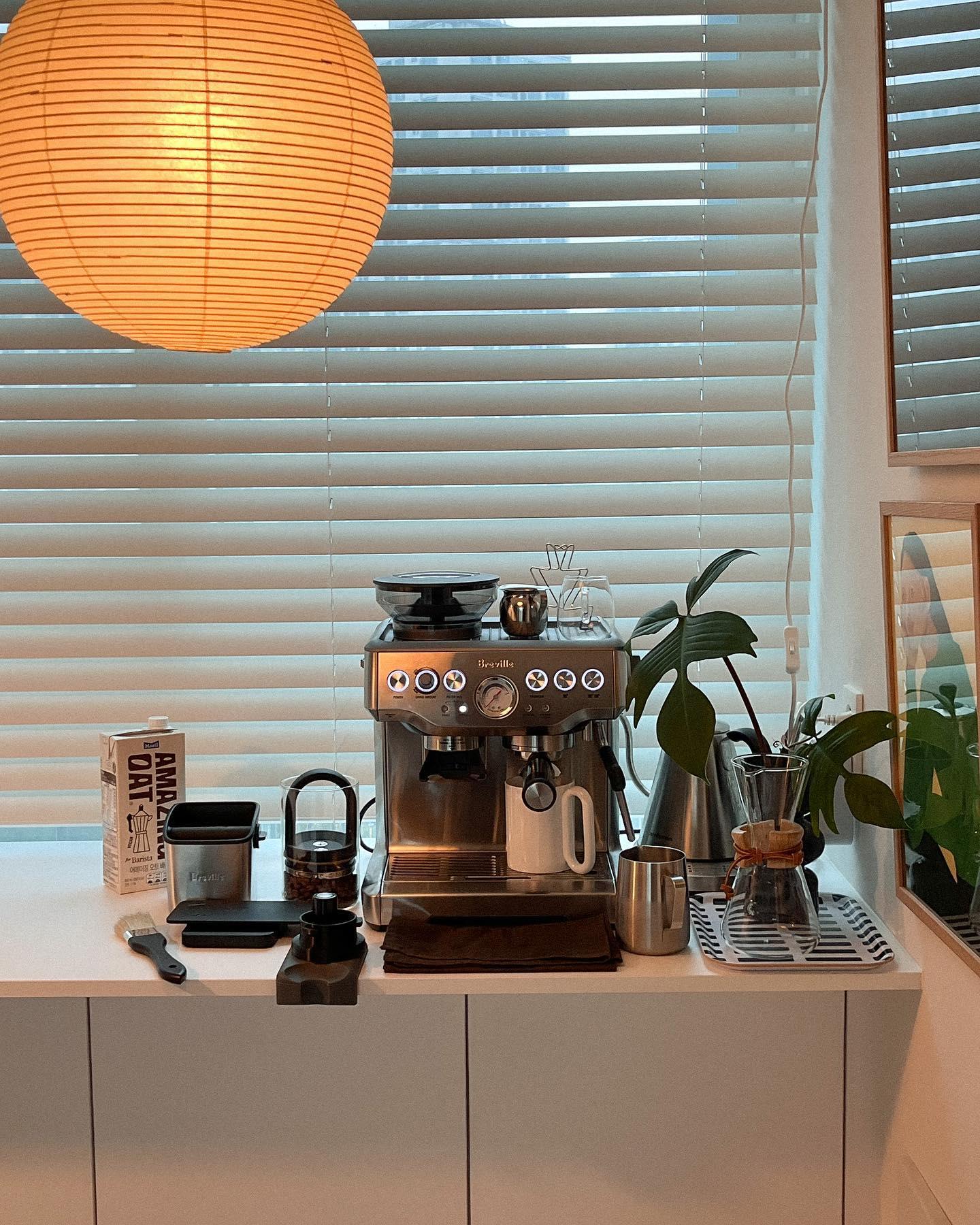 Mid-Century Round Swag Light - Handcraft Paper Lamp for Bedroom