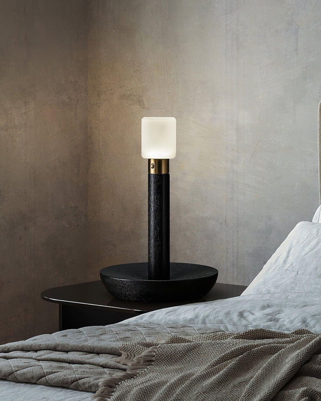 Simplicity Tischlampe – Massivholz, elegantes Design – für den Heim-/Bürogebrauch