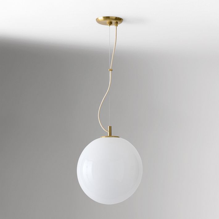 Lumivelle Minimalist Glass Pendant – Adjustable Height Dimmable Design