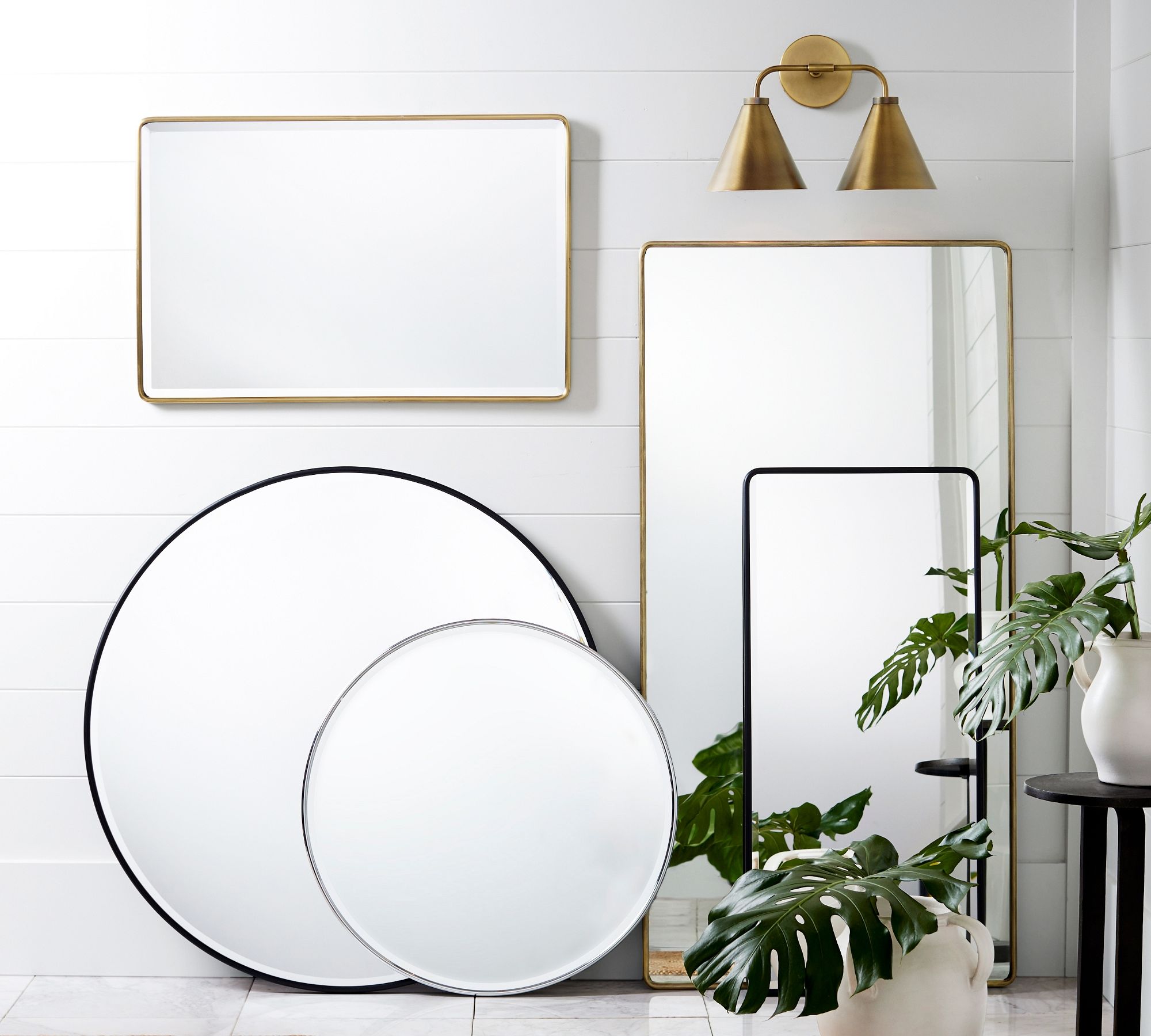 Korvi Metal Cone Wall Lamp - Classic Multi-Head Tapered Wall Sconce