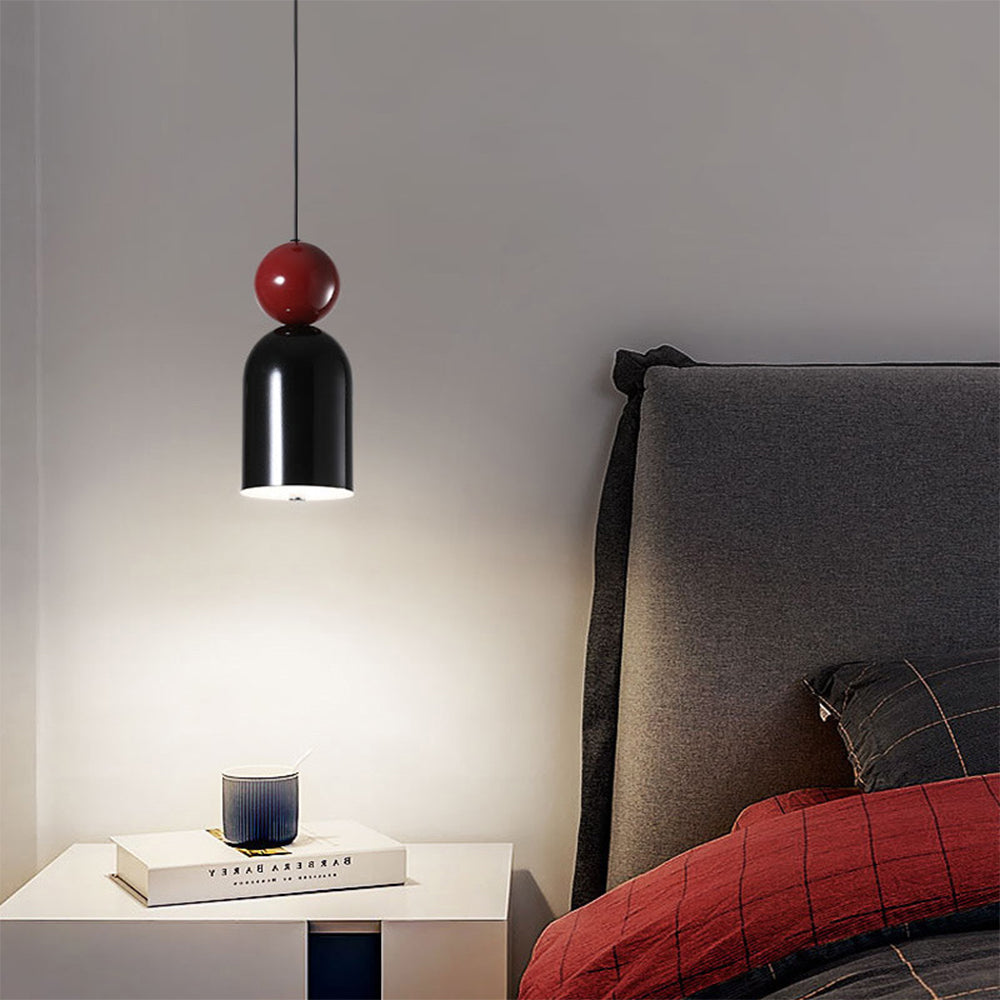 Creative Cone Pendant Light - Unique Adjustable Lighting for Bedroom