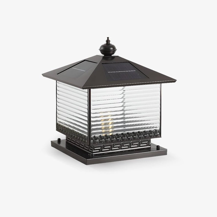 Solar-Pagodenlampe für den Außenbereich – Energiesparendes Licht für Garten &amp; Terrasse
