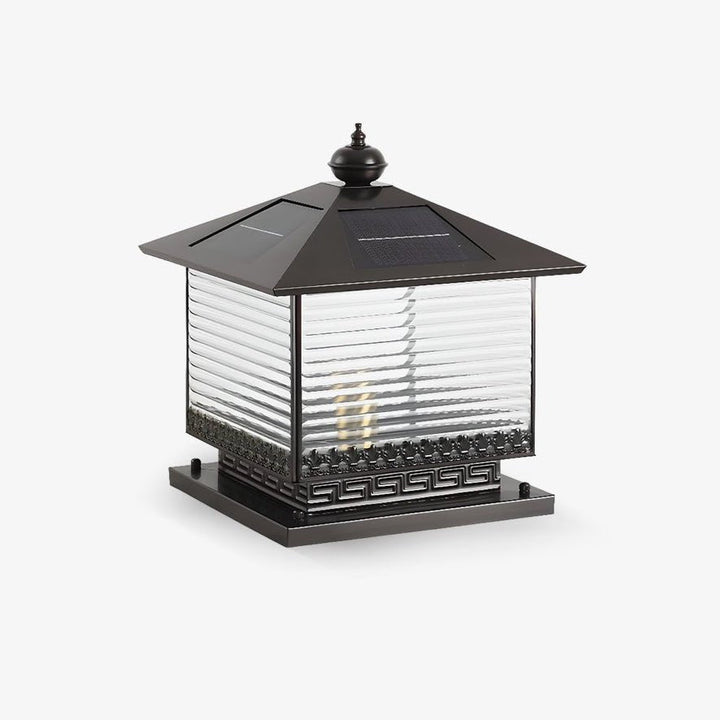 Solar-Pagodenlampe für den Außenbereich – Energiesparendes Licht für Garten &amp; Terrasse