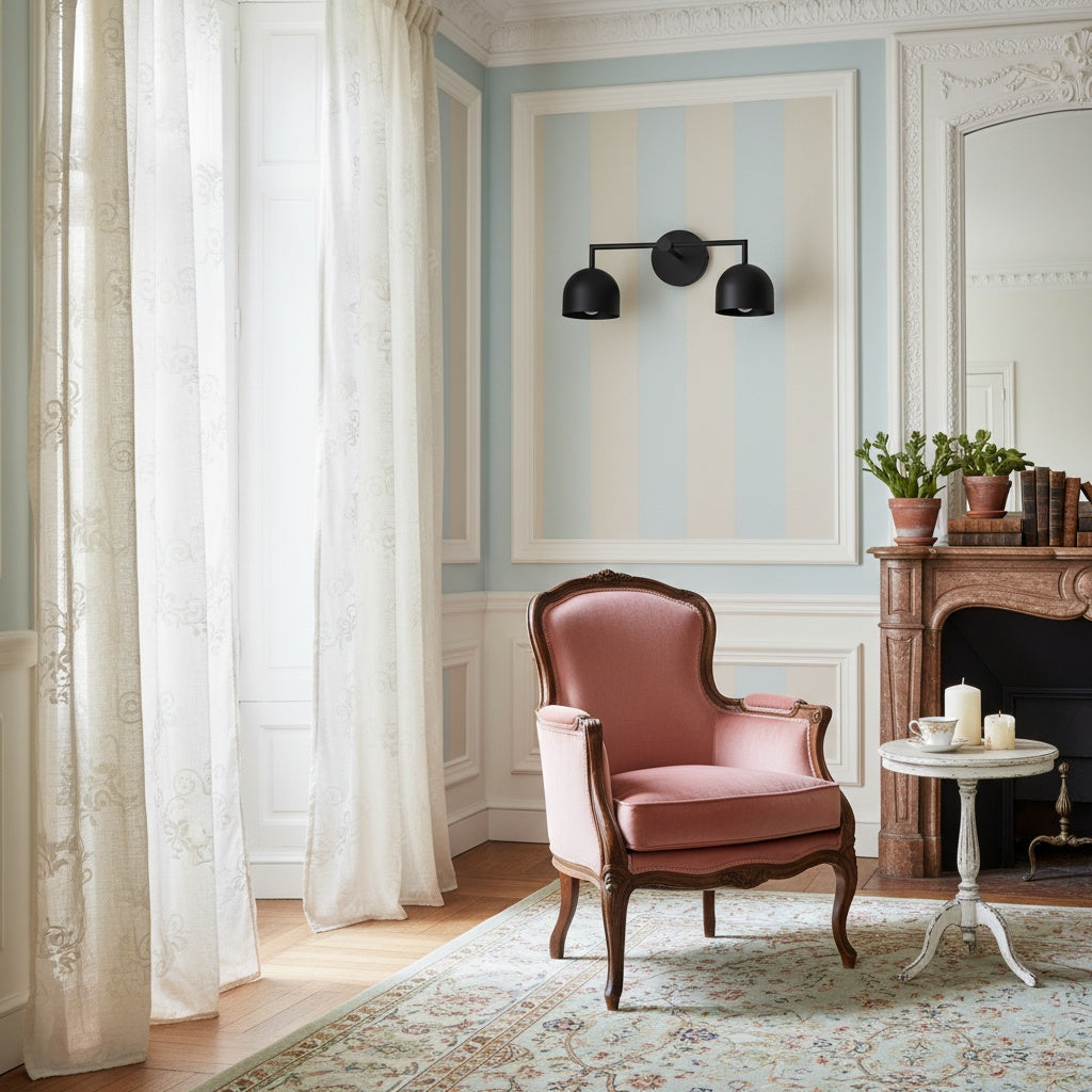 Metio Dome Farmhouse Vanity Wall Light Colorful Metal Sconce