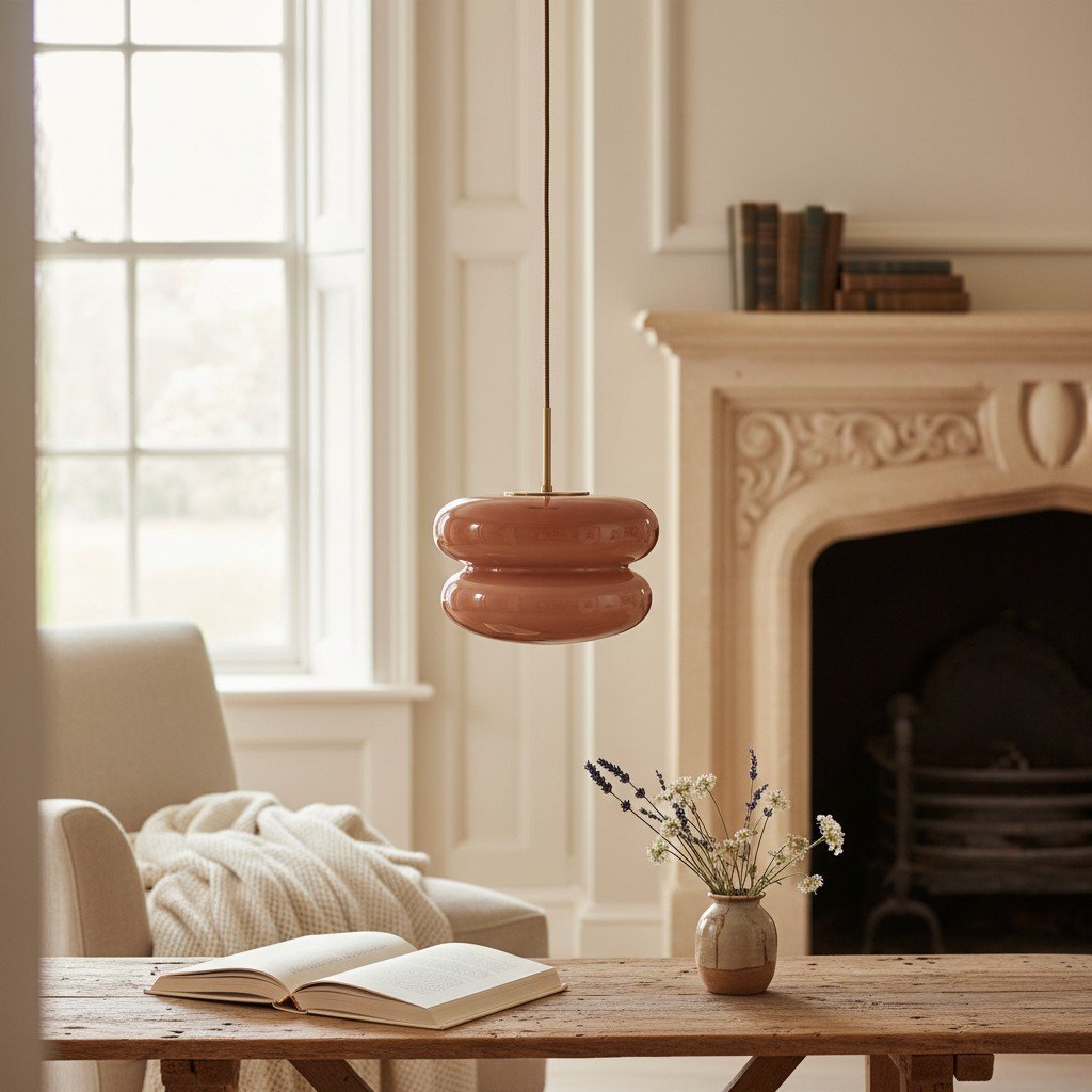 Orra Opalglas Pendelleuchte - Moderne Hängelampe