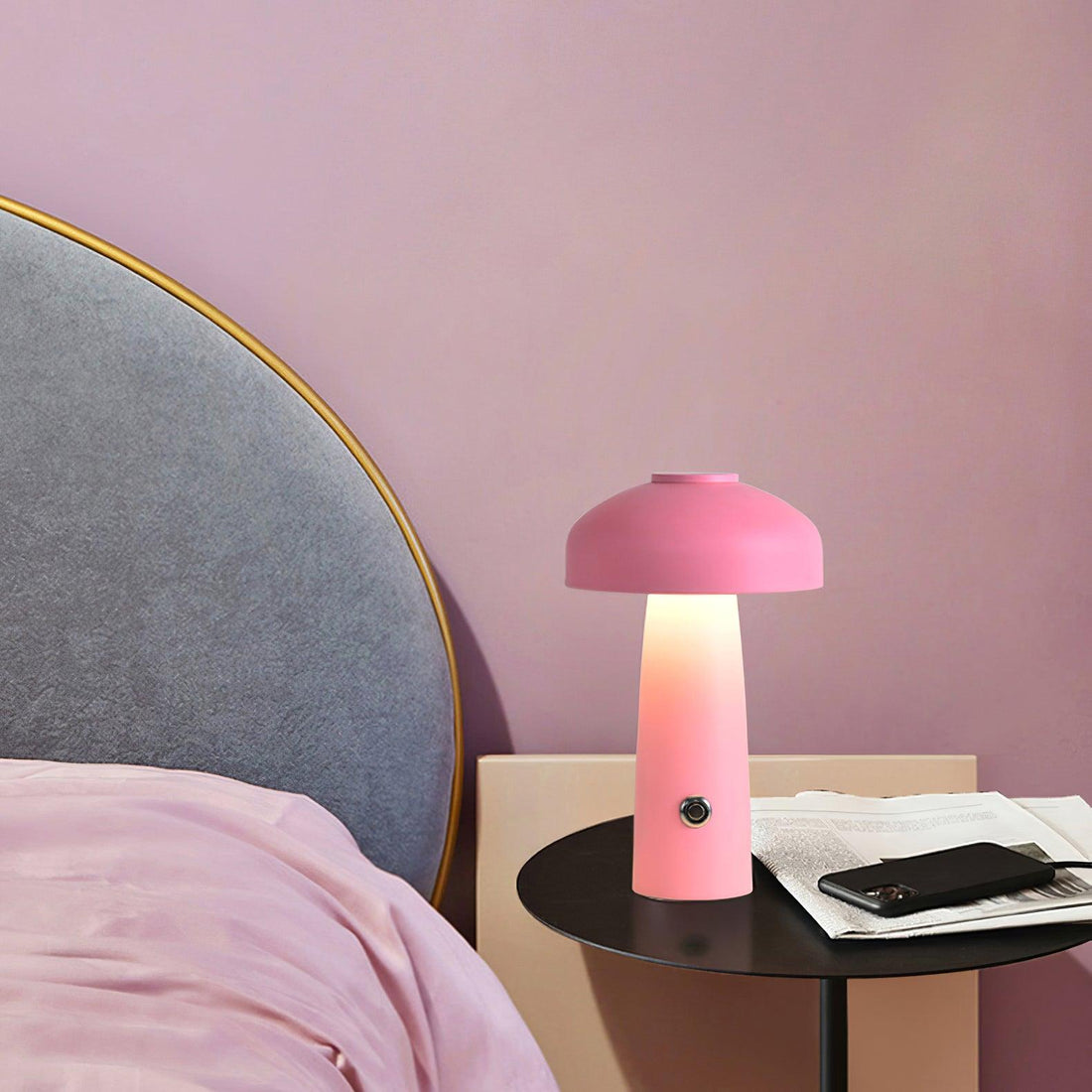 Mushroom Built-in Battery Table Lamp - Decorative Table Lamp Great