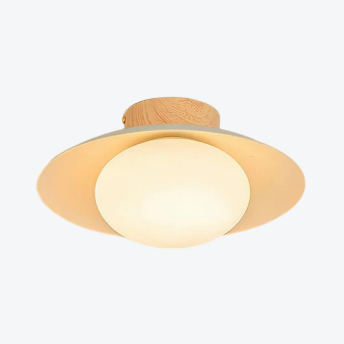 Oribela Sculptural Globe Ceiling Light Modern Flush Mount for Kitchen and Lounge