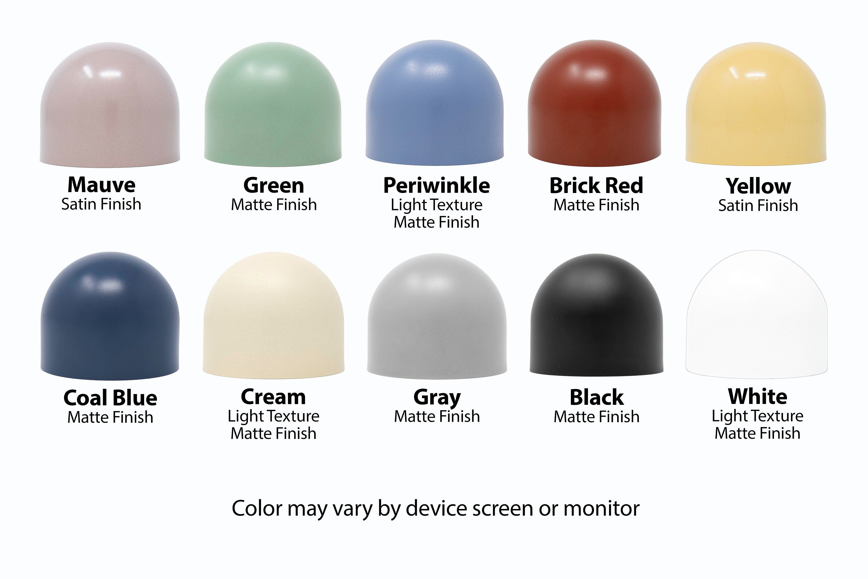 Radiro Globe Modern Colorful Vanity Light - Minimalist Bathroom Fixture in Multiple Finishes