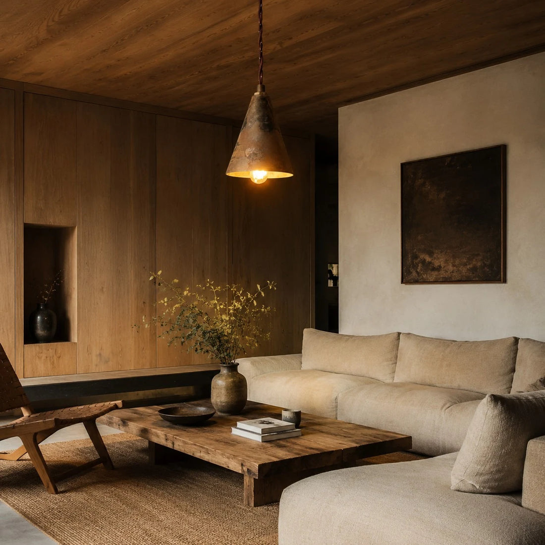 Evening Lounge Glow Scene