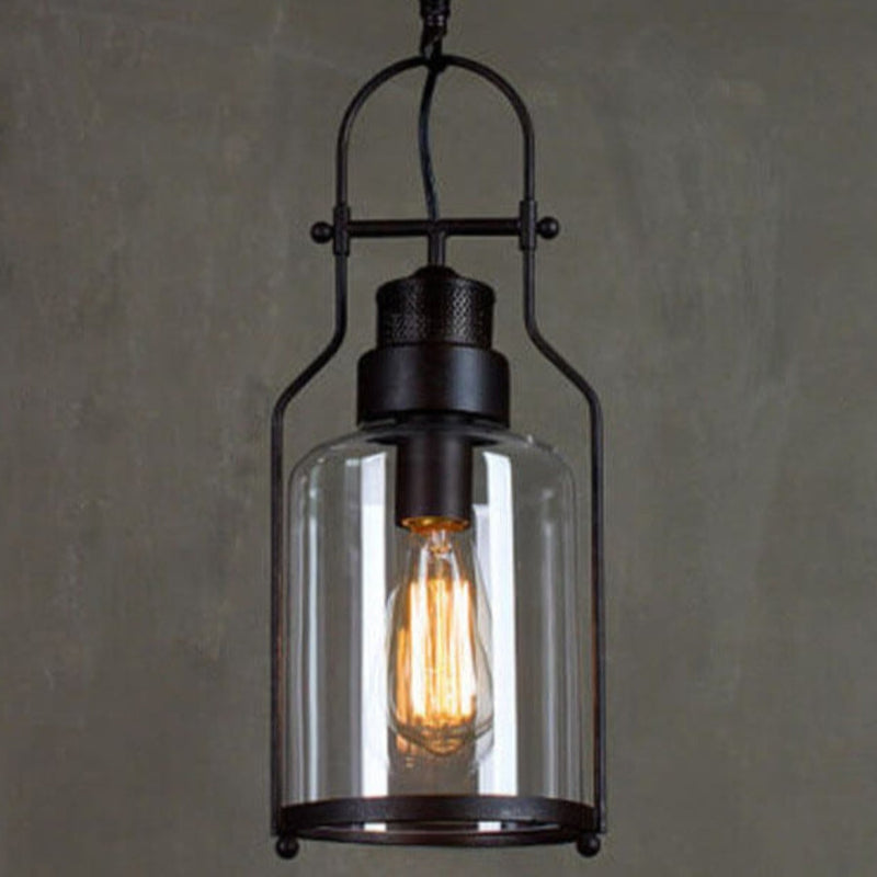 Antikes Eisen im Vintage-Industriestil Pendelleuchte