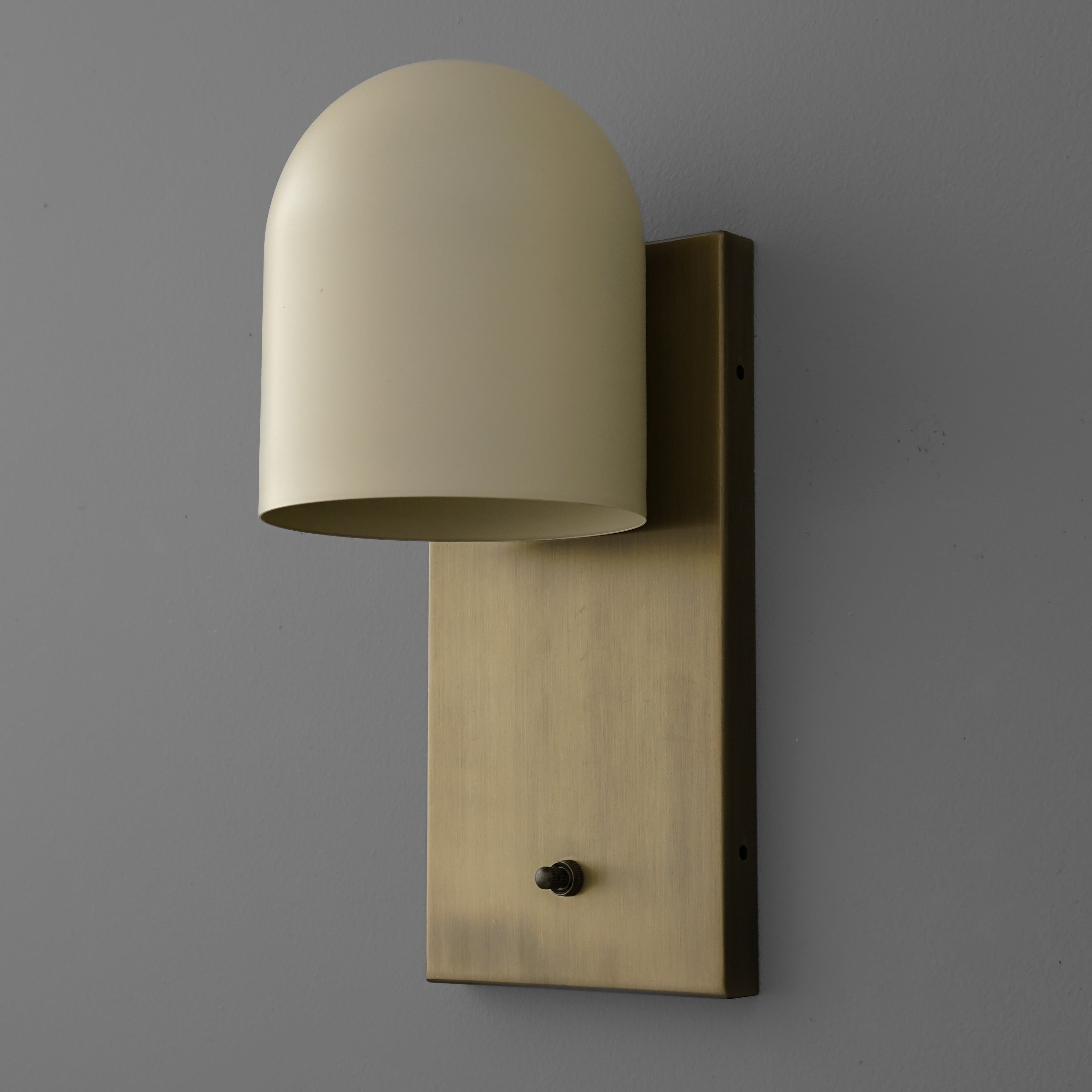 Metio Dome Elegant Wall Sconce Lighting - Classic Dome Shade Interior Fixture