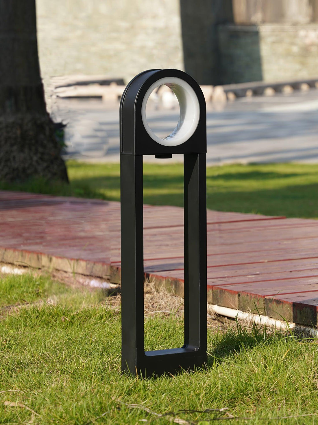 Langlebige Gartenleuchte - Moderne Außenleuchte aus Aluminium und Acryl