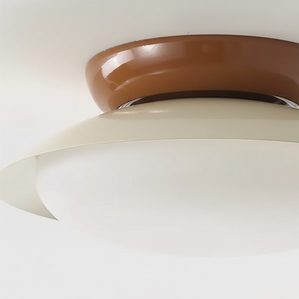 Heliora Modern Dome Ceiling Light – Minimalist Retro Style for Living Spaces