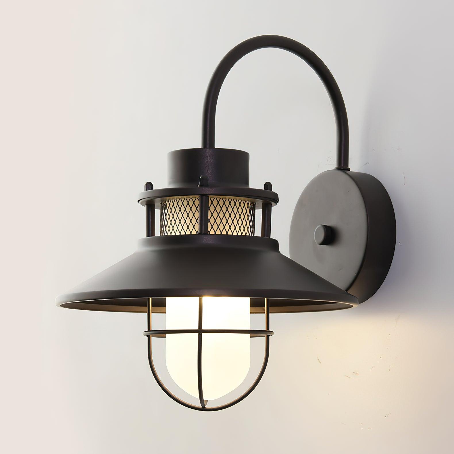 Outdoor Wall Lamp - Industrial Decor Wall Lamp Great for Patio/Porch