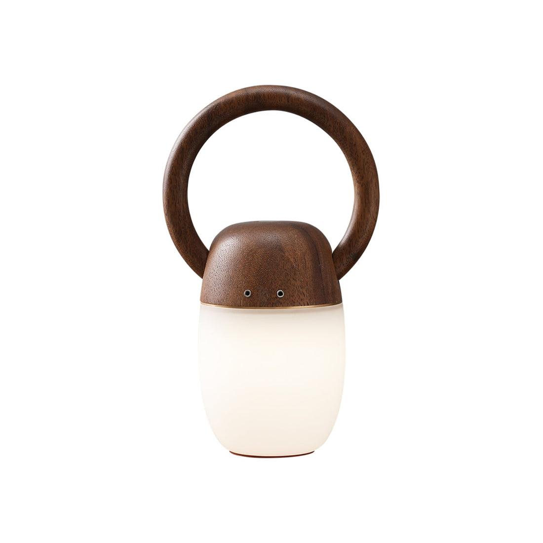 Zen Buddha Tischlampe – Wiederaufladbare LED-Lampe aus Holz für Zuhause und Büro