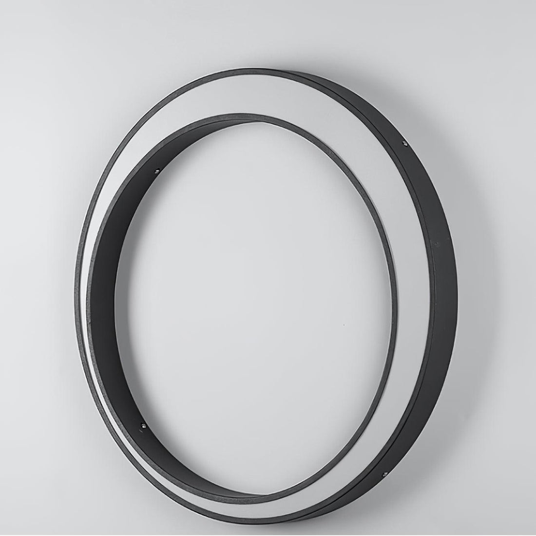 Moon Stainless Steel Wall Lamp - Black Celestial Fixture for Outdoor