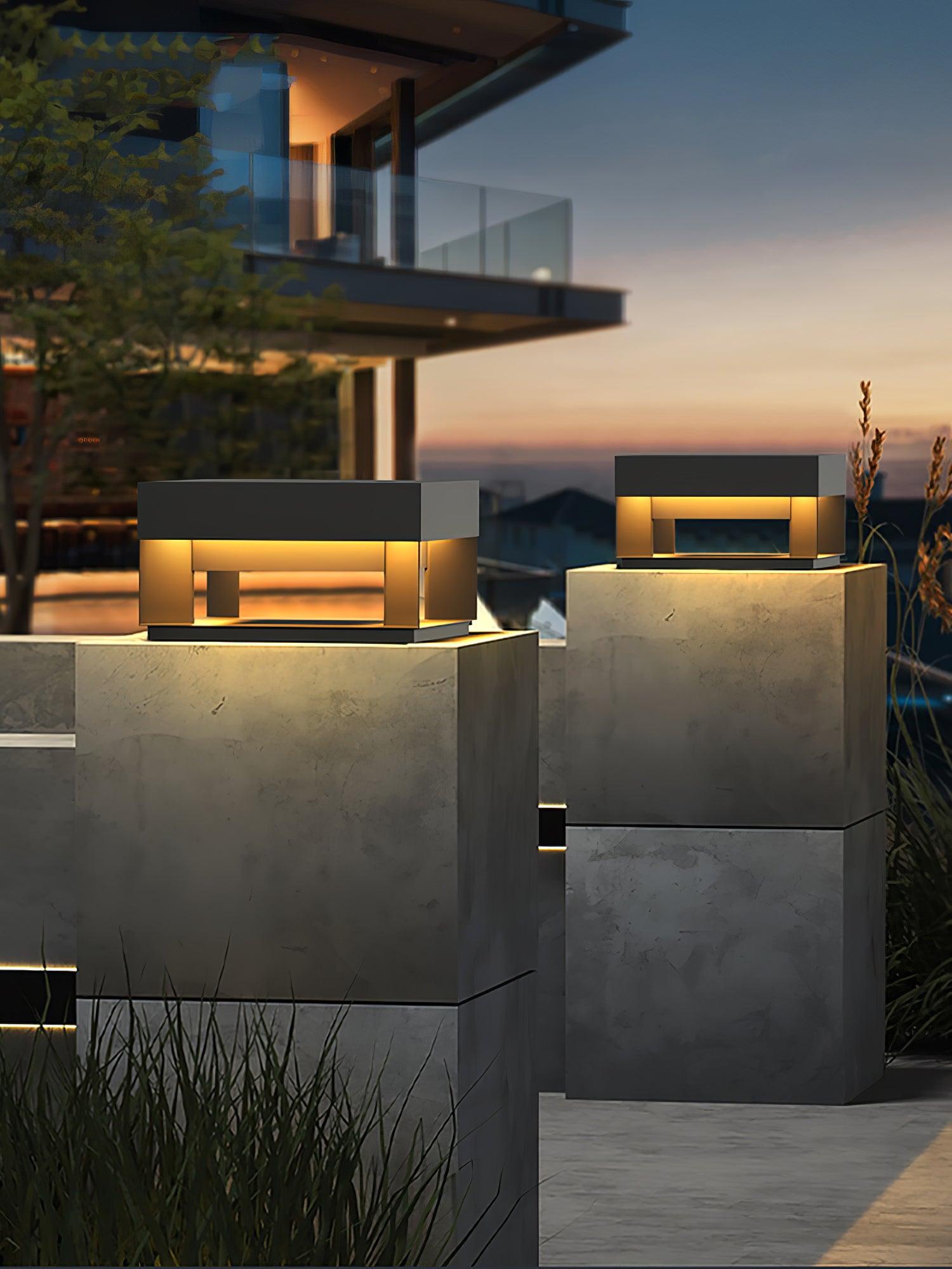 Outdoor Post Light - Durable Garden Lamp for Patio & Pathway