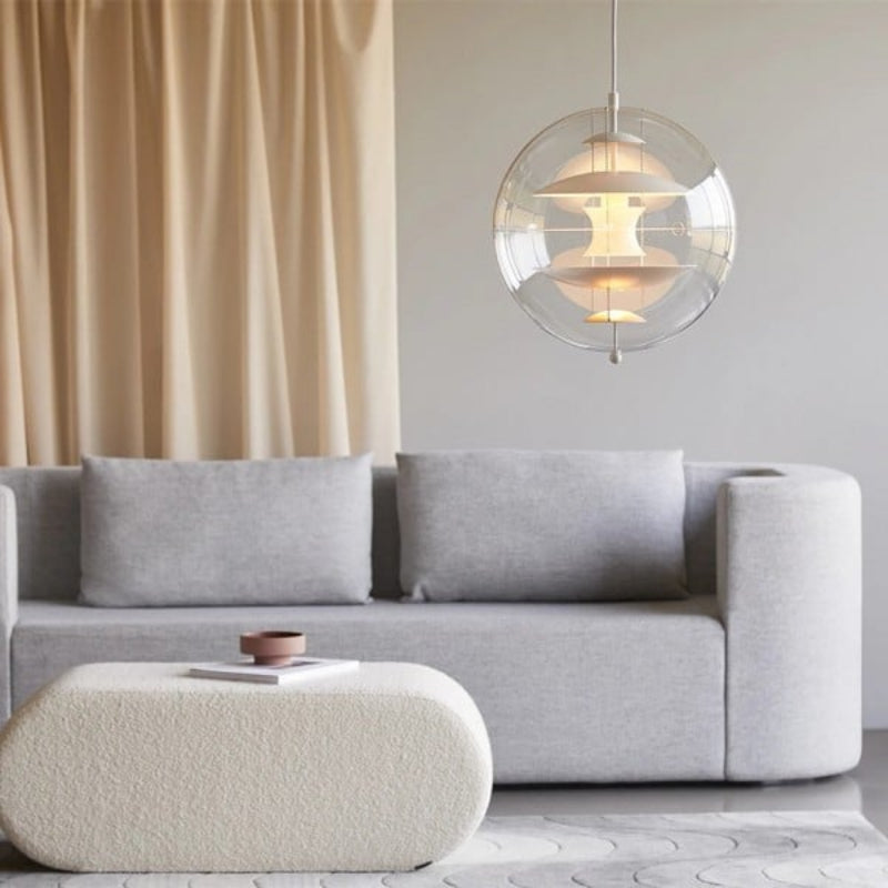 Globe Transparent Modern Bubble Pendant Lamp