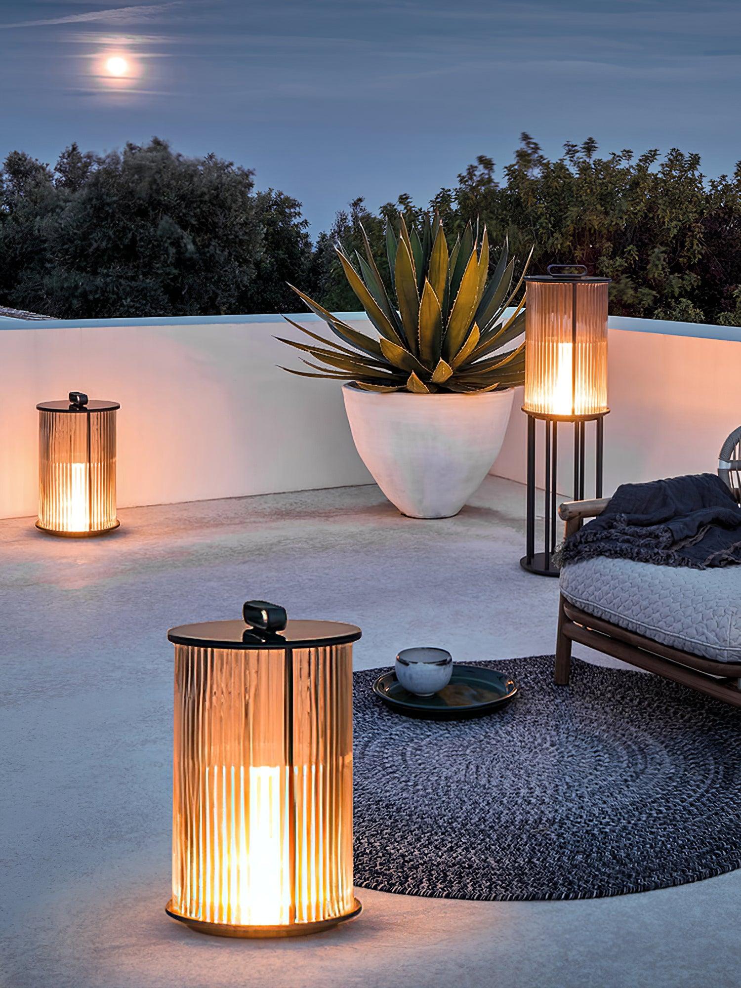 Solar Garden Lantern Light - Decorative Outdoor Lamp for Patio & Pathway