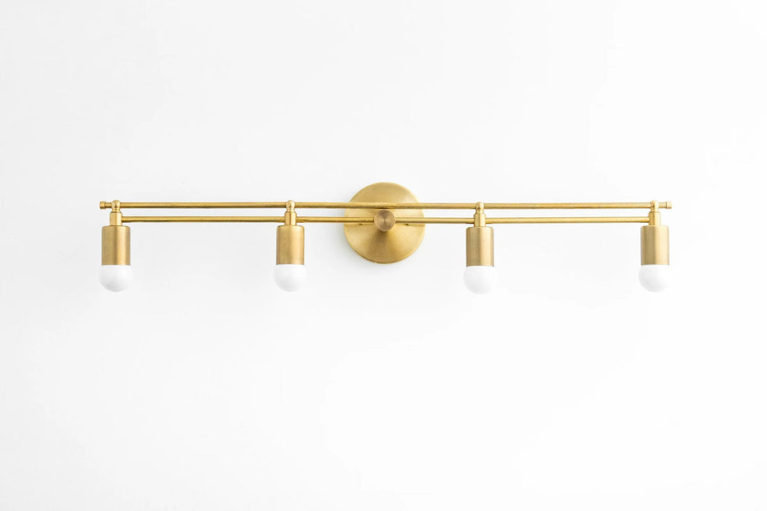 Mobilux Line Modern Vanity Light - Bathroom Wall Fixture in Art Deco Style