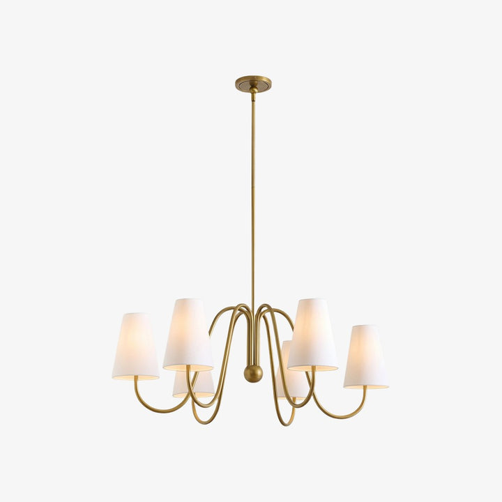 Serena Vintage Metal Chandelier - Multi-Arm Chandelier for Home Interior