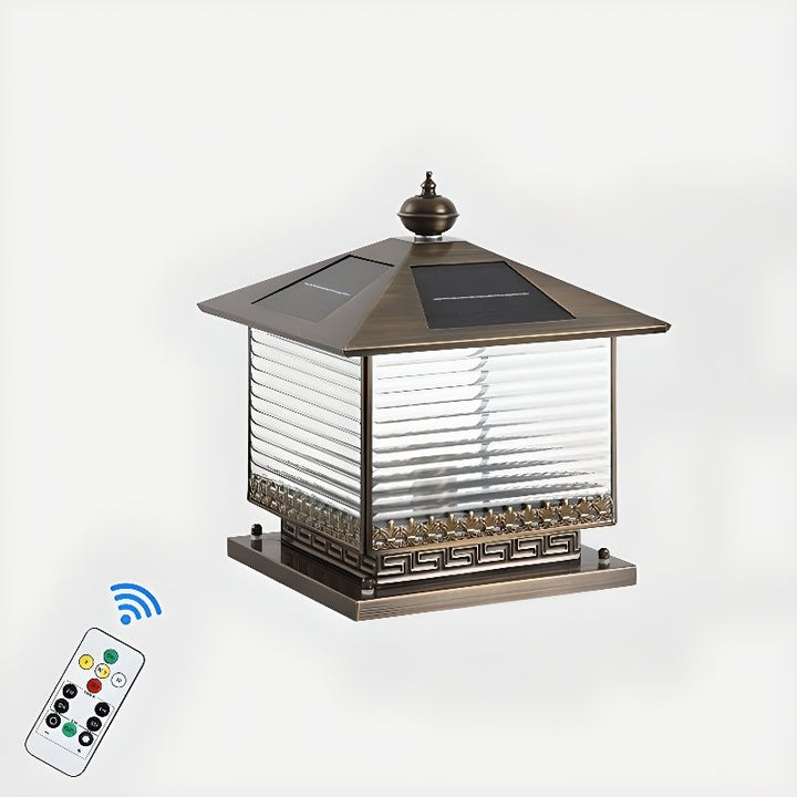 Solar-Pagodenlampe für den Außenbereich – Energiesparendes Licht für Garten &amp; Terrasse