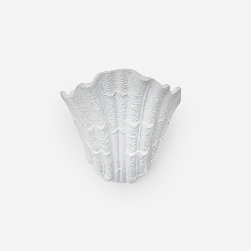 Maris Shell Plaster Wall Lamp