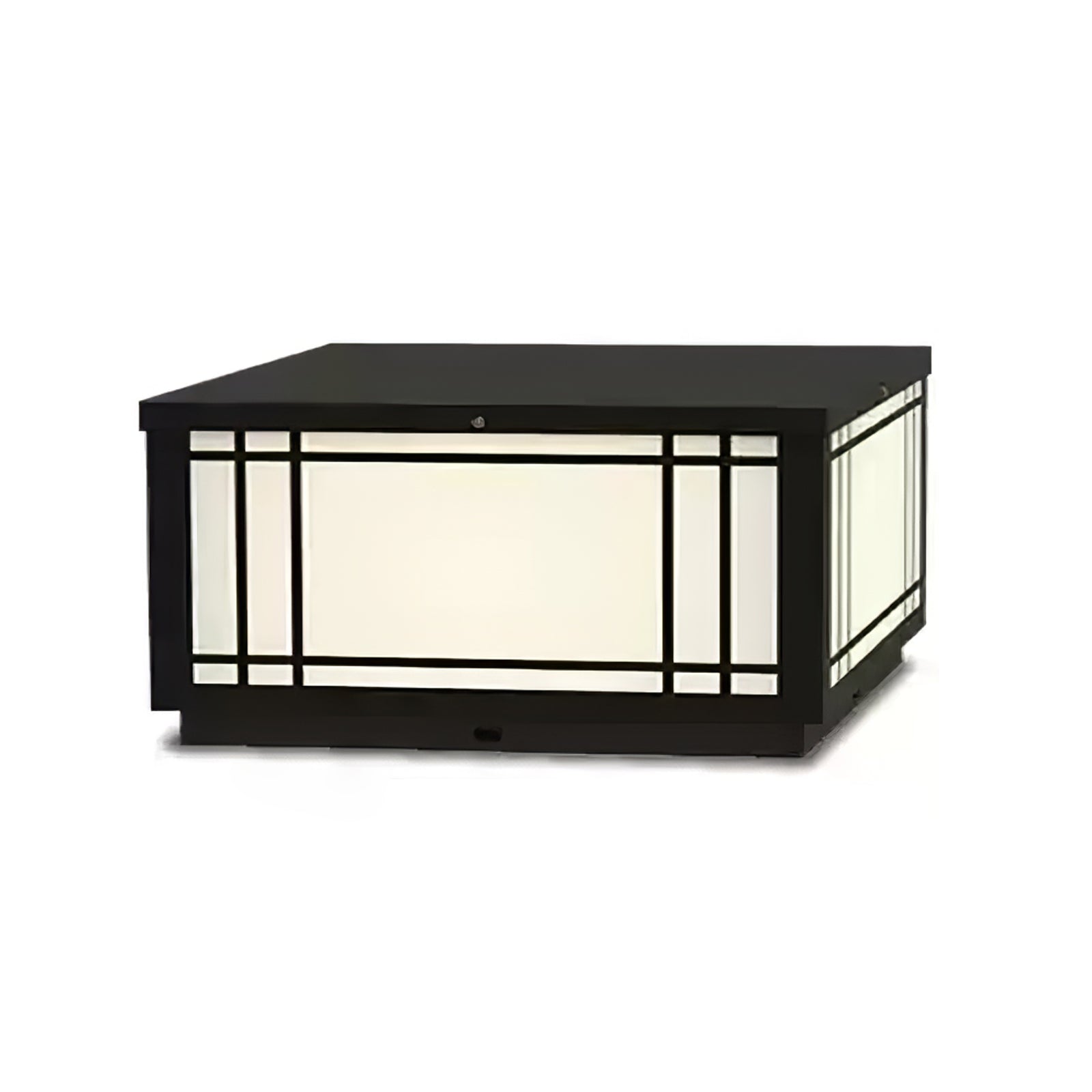 Solar Cube Laterne Außenlampe - Moderne Garten &amp; Terrasse Ambientebeleuchtung