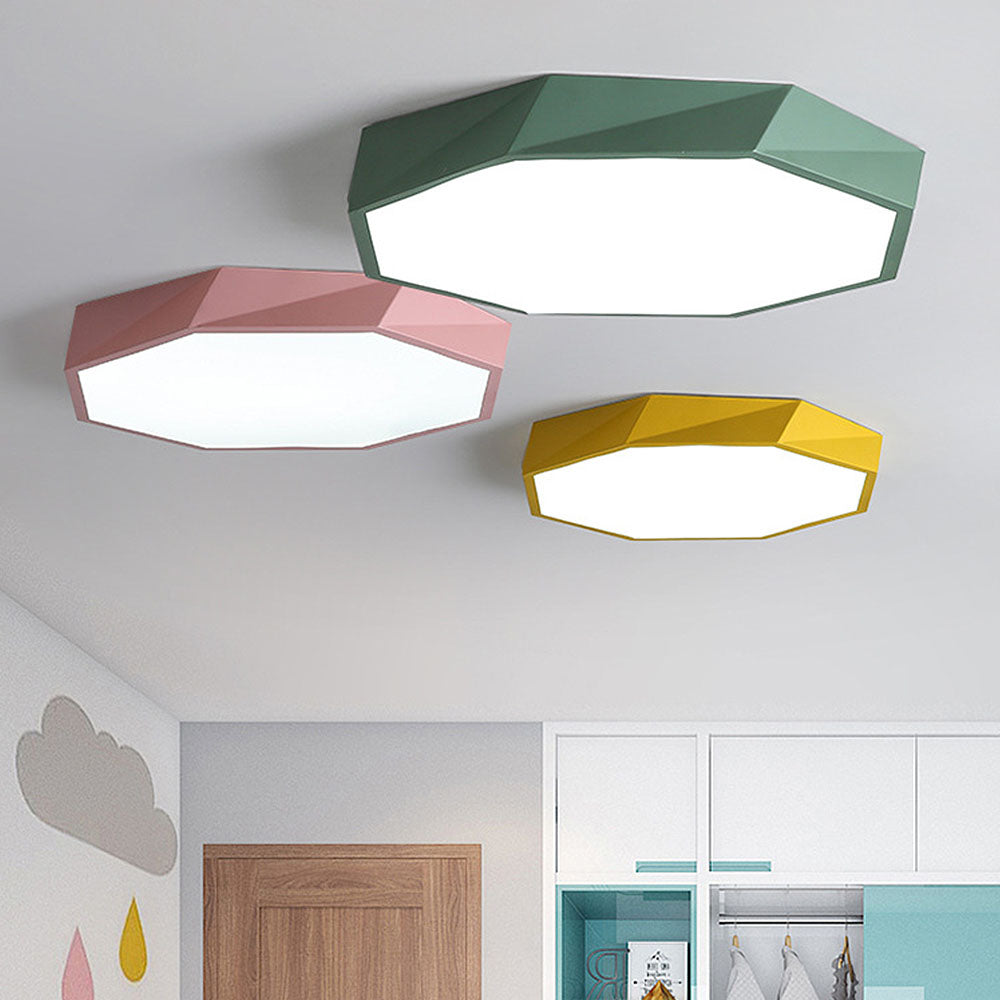 Modern LED Ceiling Light - Bedroom Ambient Lighting Energy Efficient