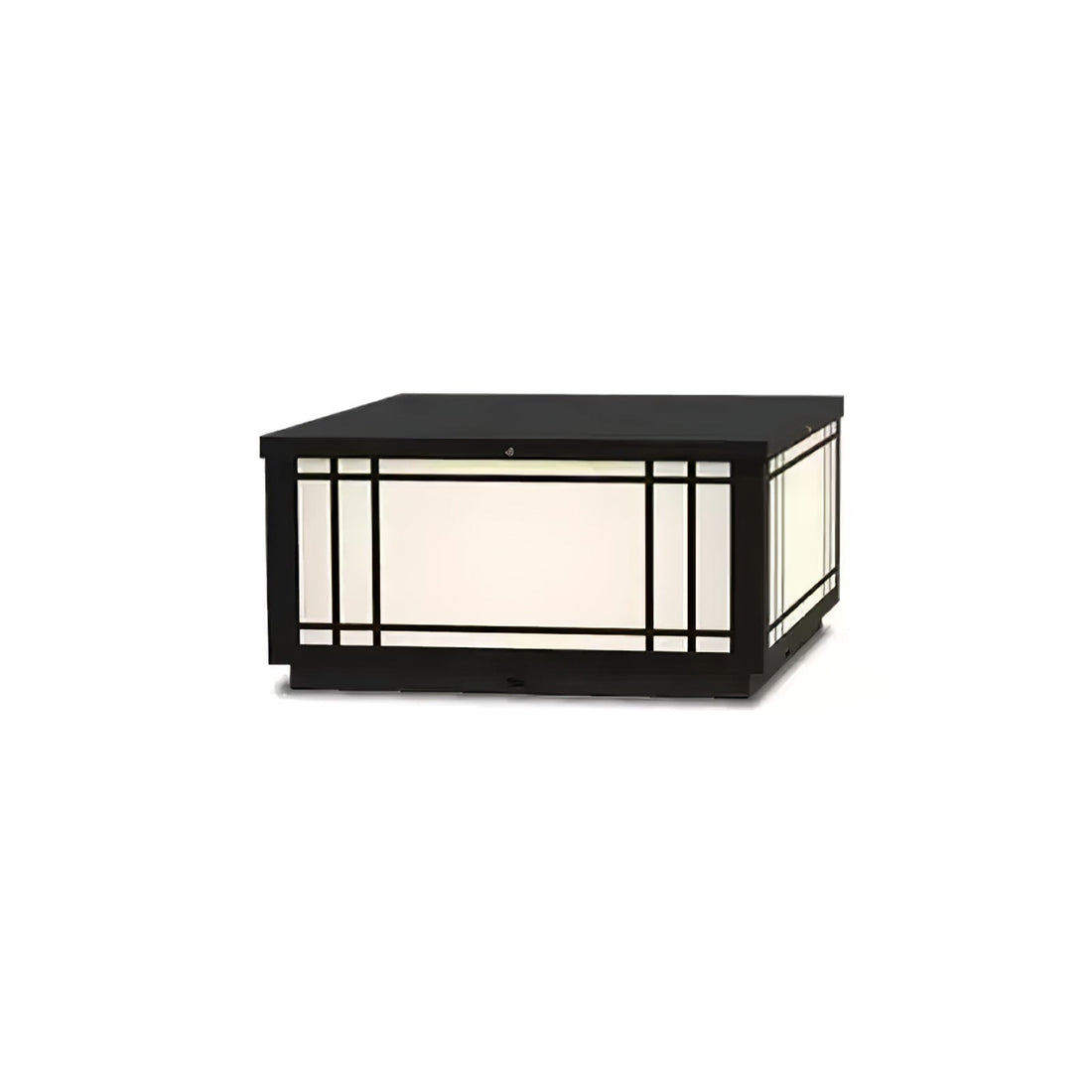 Solar Cube Laterne Außenlampe - Moderne Garten &amp; Terrasse Ambientebeleuchtung
