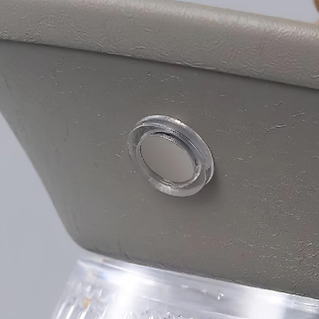 Gerippte Acryl-Tischlampe – USB-integriertes Batterielicht für Schlafzimmer