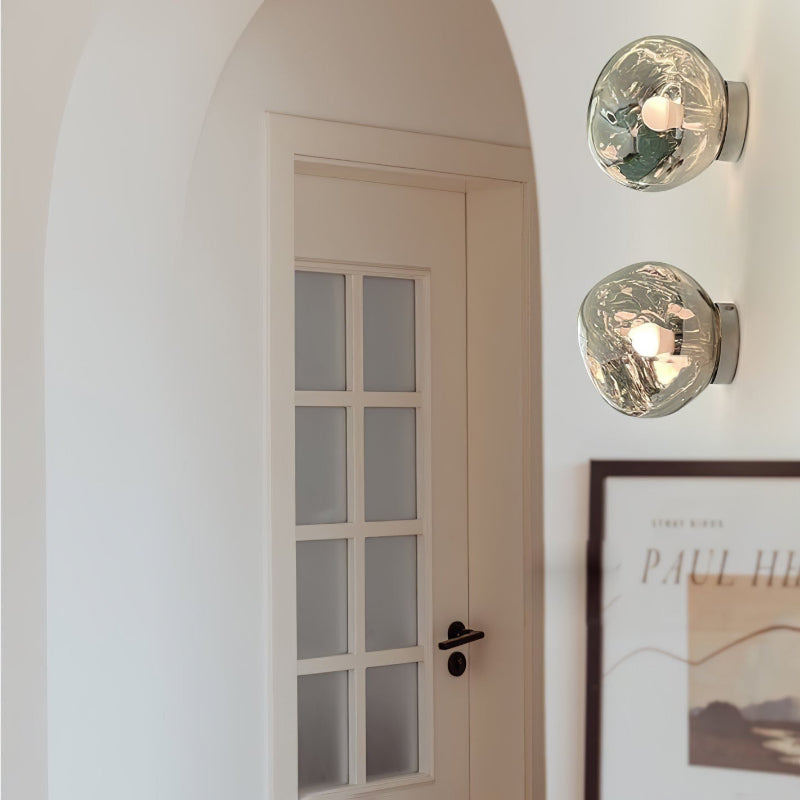 Dynamische Lava Curve Design Wandleuchte