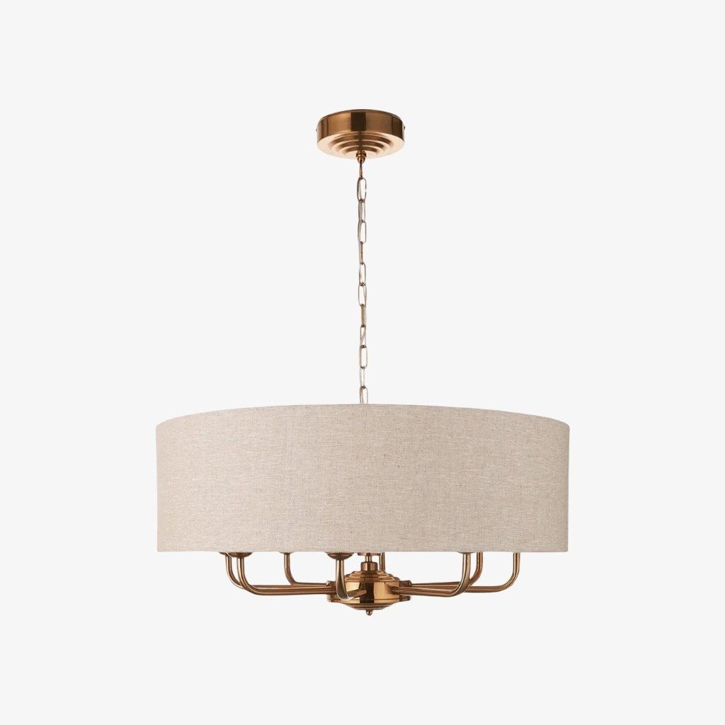Tela Classic Multi-Light Design Pendant Light – Traditional Style Hanging Lamp for Dining Room