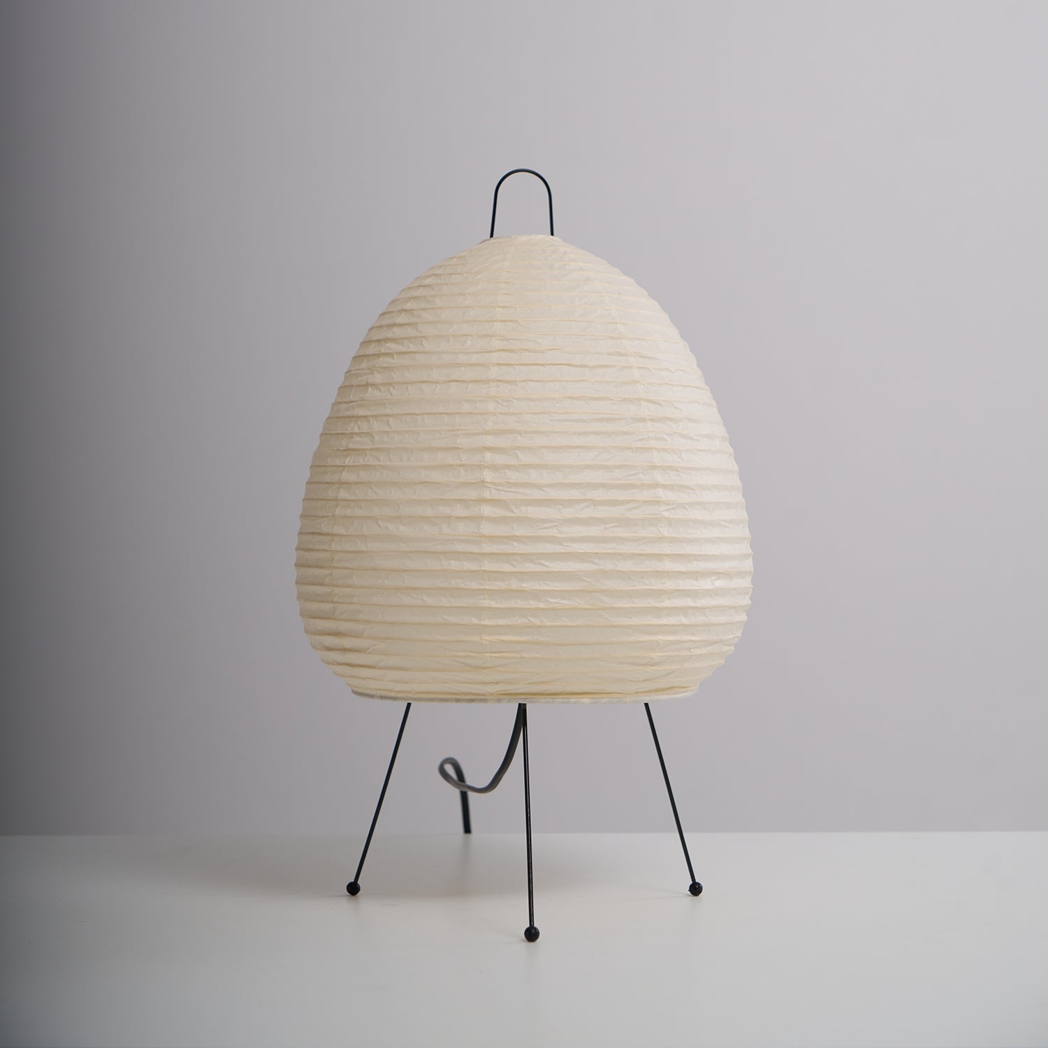 Japanese-Inspired Paper Table Lamp - Mulberry Paper Lamp for Bedroom