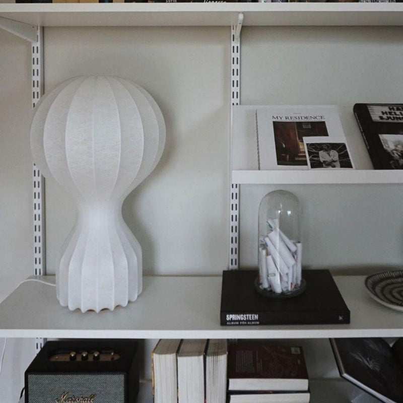 Hot Air Balloon Cocoon White Table Lamp