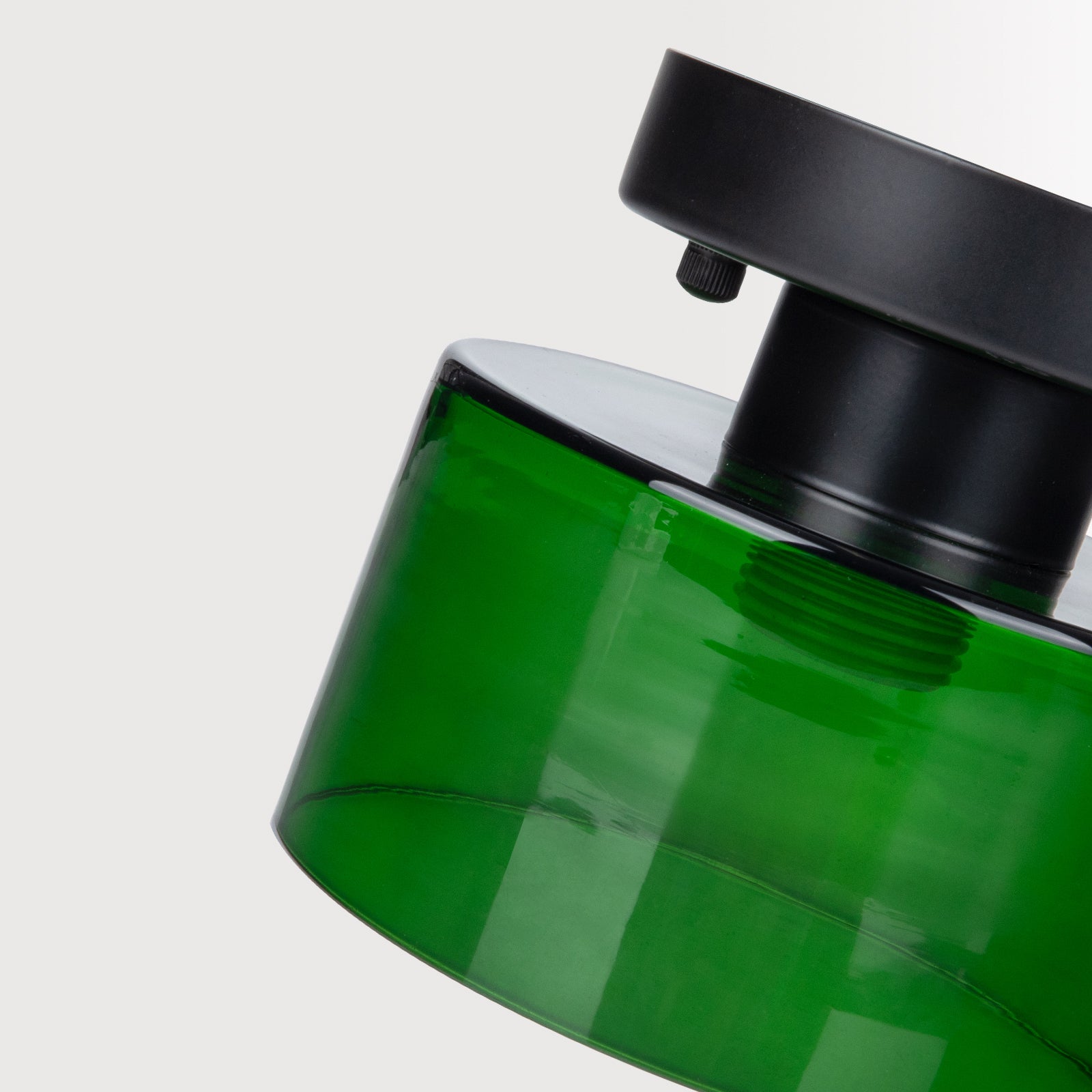 Bauhaus Glas Deckenleuchte - Minimalistische Mini Design Lampe für den Flur