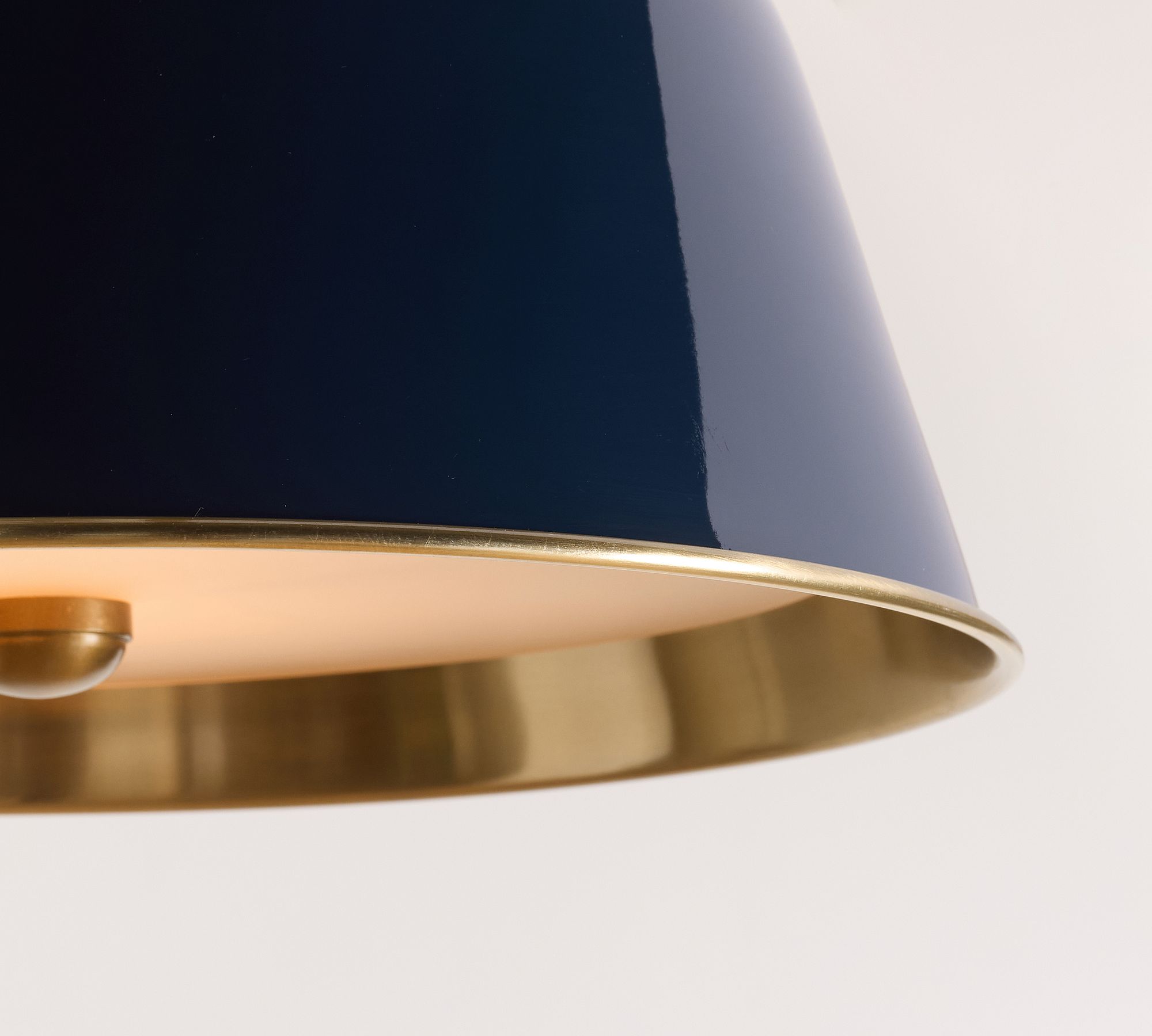 Forvara Metal Bell Design Pendant Lamp - Modern Metal Pole Design Kitchen Lighting