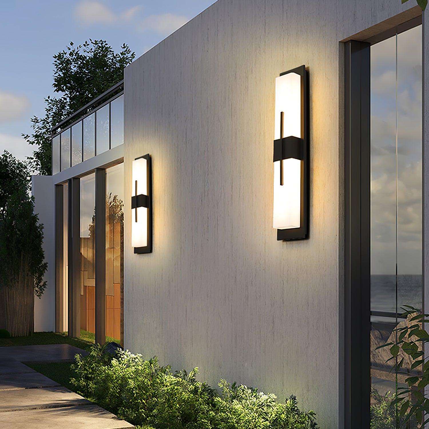 Outdoor Wall Light - Waterproof Modern Exterior Lamp for Porch & Garden