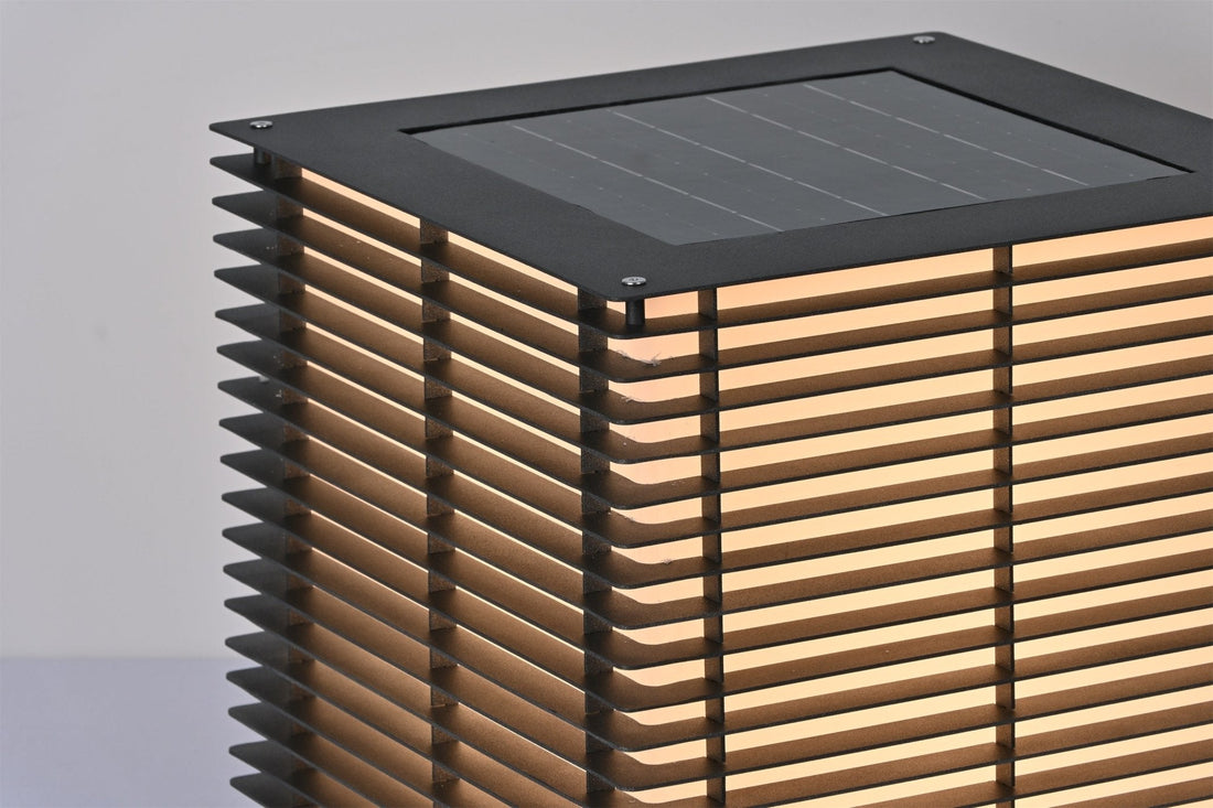 Solar Außenleuchte - Moderne LED Laterne für Garten &amp; Terrasse