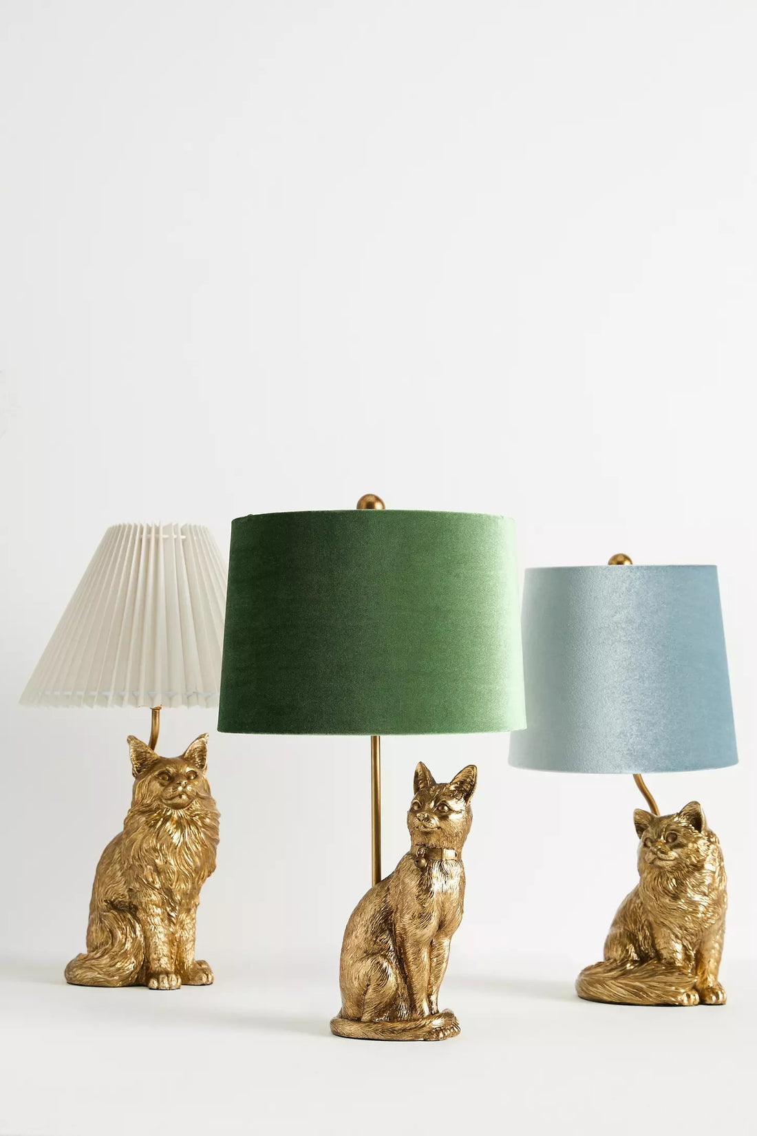 Pawdia Unique Table Lamp - Decorative Fabric Animal Bedside Lamp
