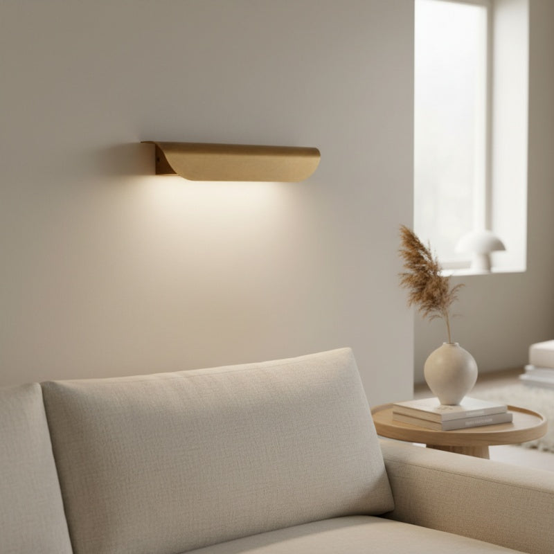 Hidra Modern Metal Wall Sconce – Minimalist Down-Light Sconce for Modern Homes