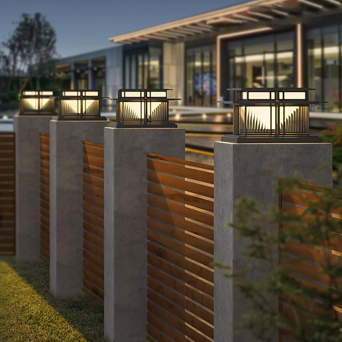 Säulen-Außenleuchte – langlebige Gartenlampe für Terrasse und Weg
