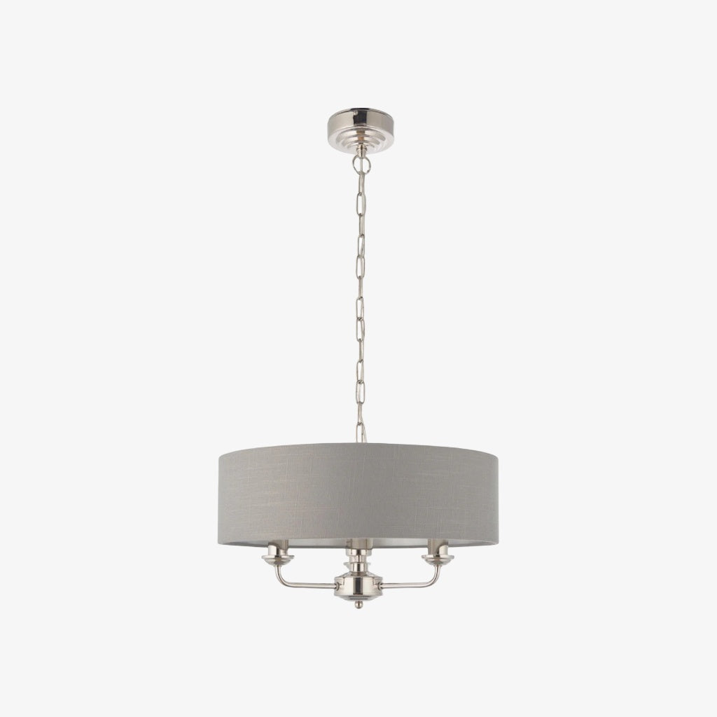 Tela Classic Multi-Light Design Pendant Light – Traditional Style Hanging Lamp for Dining Room