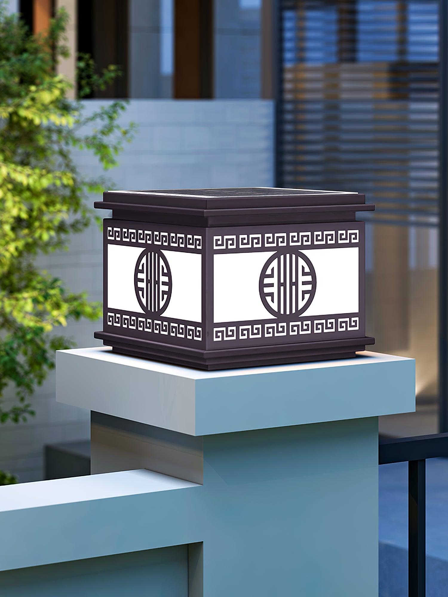 Stilvolle Gartenleuchte für den Außenbereich – Hochwertige, elegante Lampe für den Innenhof