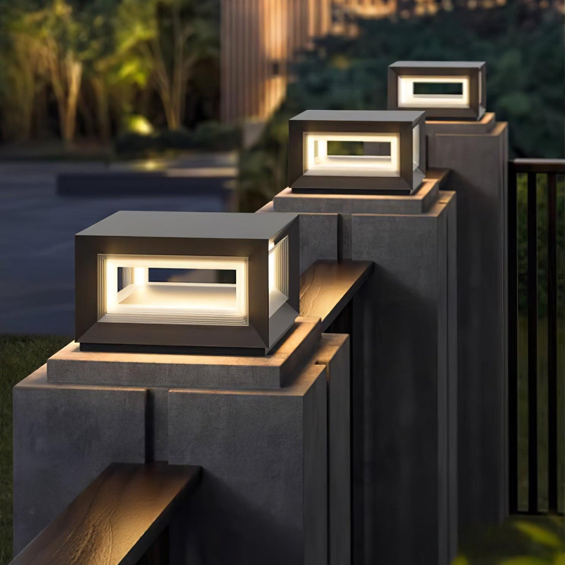 Outdoor Post Light - Waterproof LED Lamp for Garden, Patio & Pathway