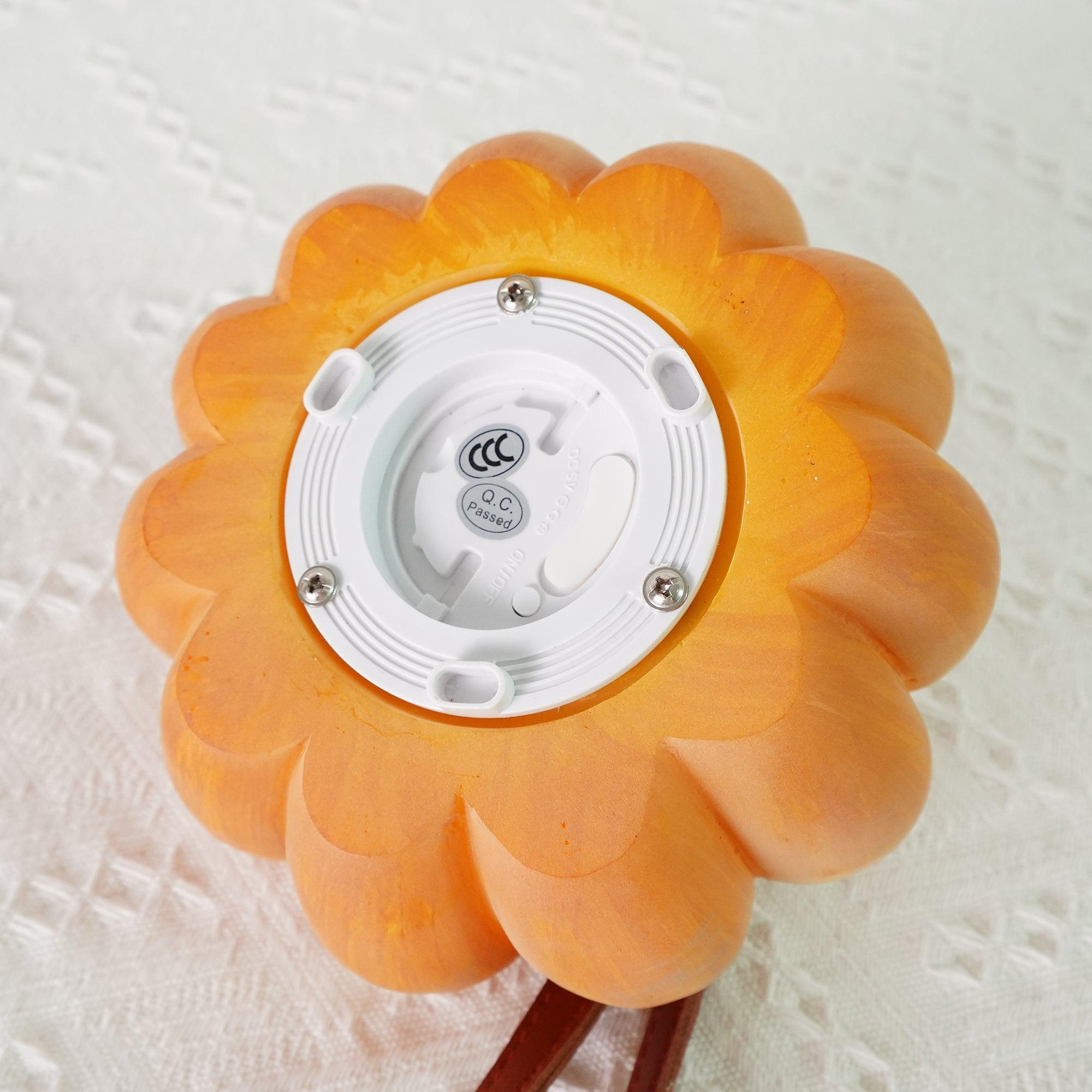 Tragbare Kürbis-Tischlampe – süßes, umweltfreundliches Licht fürs Schlafzimmer