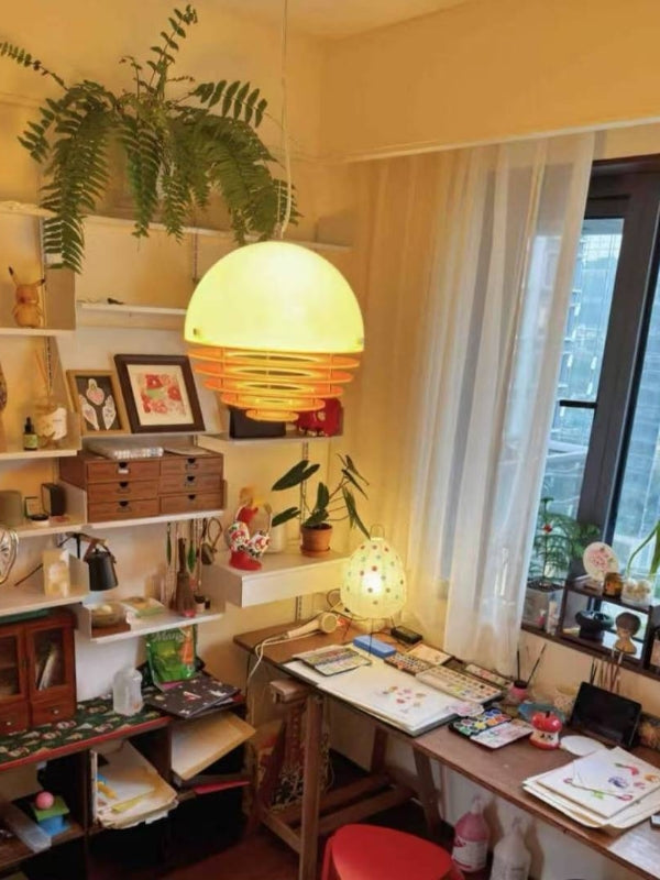 Bauhaus Sunset Pendelleuchte - Moderne Designer-Ambientelampe fürs Wohnzimmer