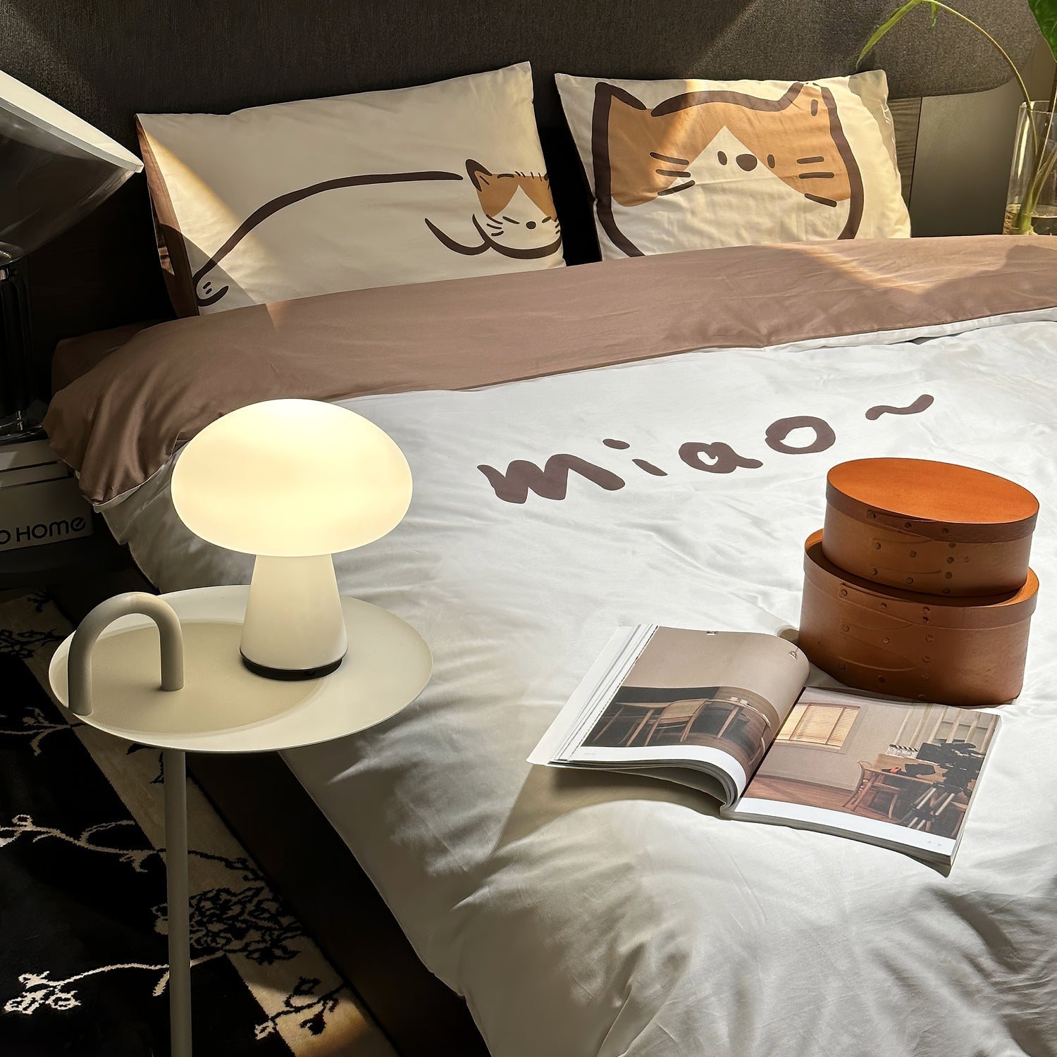 Tragbare Tischleuchte – wiederaufladbare moderne Lampe für Terrasse und Garten
