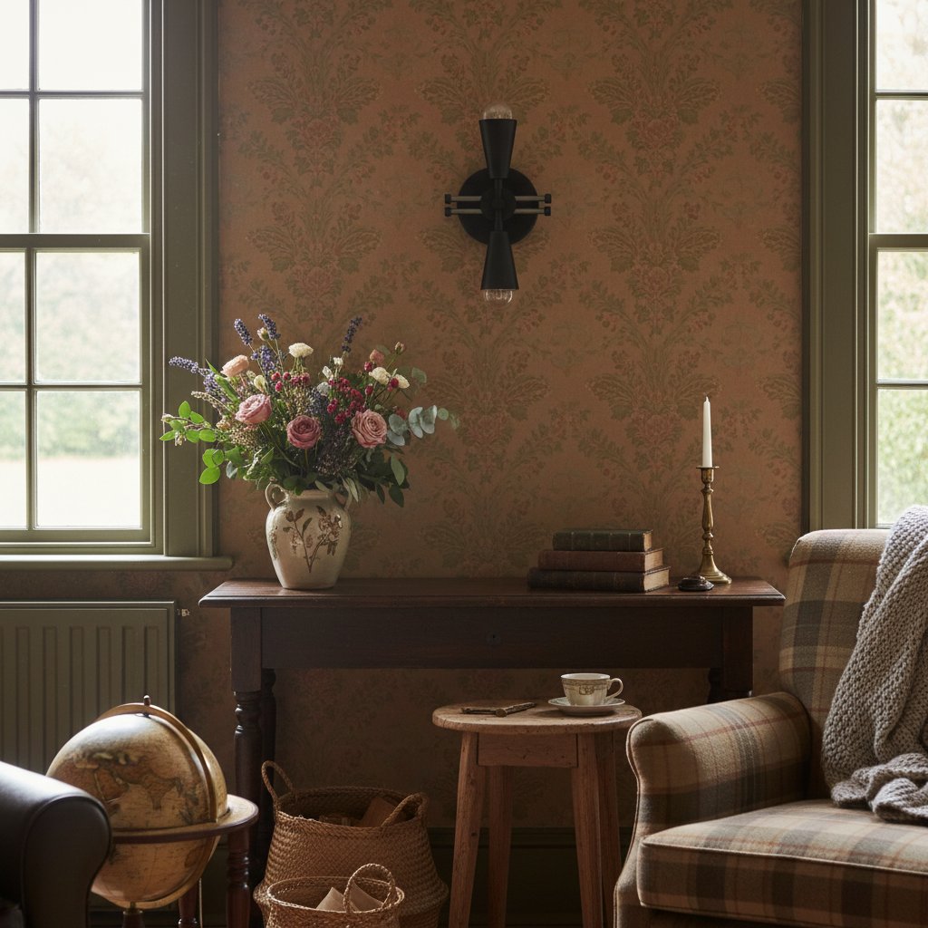 Pyralis Cone Art Deco Messing Wandleuchte - Industrielle Vanity Light